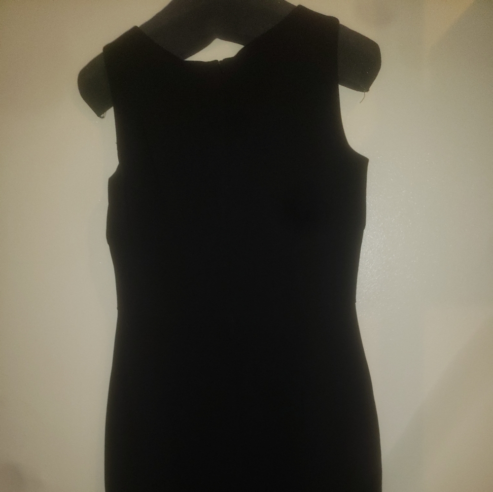 MaxMara black sleeveless dress